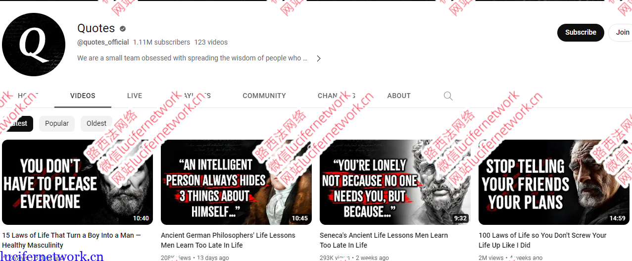 5个可批量复制的月收益10000美金的Youtube频道推荐