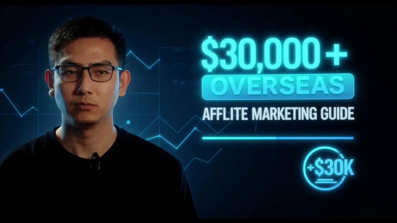 不露脸、不推广，我靠海外联盟营销赚了几十万